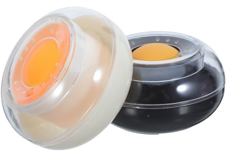 2Pcs Roll Ball Finger Moistener Plastic for Money Counting | Cash Counting Pad, Consistent Fingertip Wetting, Easy Refilling, Prevents Jamming, for Bills, Papers, Bank Counters