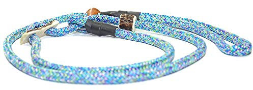Retriever-Leine/Moxonleine Sporty-Style | robuste Hundeleine aus Tau mit Klemme & Halsbandfunktion | 8mm – besonders griffig & wetterfest | Training, Alltag & Dummyarbeit