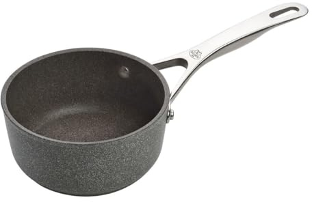 BALLARINI Hohe Kasserolle aus Aluminium, Antihaftbeschichtung, für Induktion mit einem Griff, Linie Salina, Durchmesser 16 cm