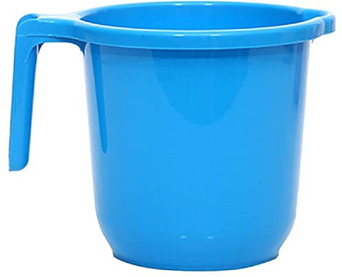 1 CON FASHION HUB Homely Bathing Mug,Certified Bath Water Mug,Capacity 1.5Litre (1)
