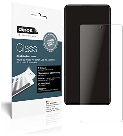 dipos I Protector de Pantalla Mate Compatible con Poco F3 GT Vidrio Flexible Cristal Proteccion 9H