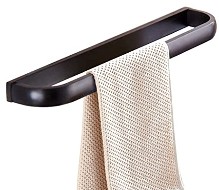 WINCASE Bronze-Handtuchstange, ölgerieben, 30,5 cm, Handtuchhalter, Badezimmer, antiker Handtuchhalter, Wandhalterung, rustikales Bauernhaus