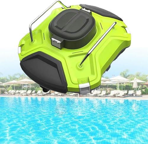 GFXYQPDNV Fully Automatic Robotic Cleaner, Underwater Cleaners With Intelligent Navigation, For All Types Of Elevated Swimming Pools
