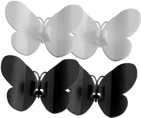 SHINEOFI Organizer per Cavi Elettrici Porta Cavi Adesivo 4 Pezzi in Silicone per Gestione Efficiente di Fili e Alimentatori per Cucina