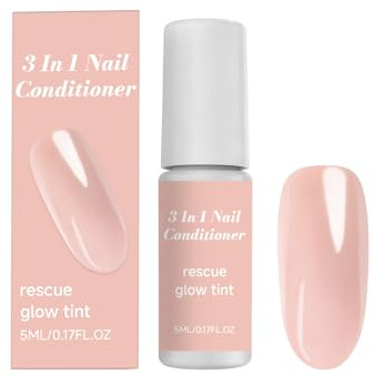 3 in 1, balsamo per unghie, cura delle unghie fragili, asciugatura rapida per unghie belle e resistenti, cura delle unghie per uomini e donne, 5 ml (CC)