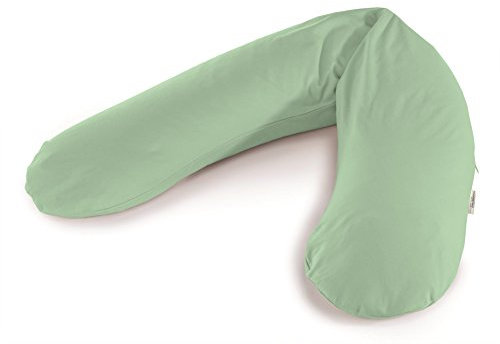 Theraline Ersatzbezug für Das Original Schwangerschafts- & Stillkissen | Bambus Kollektion | Pastellgrün