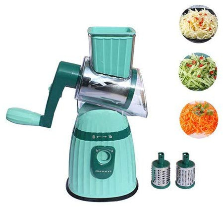B-BLACK Taglia Verdure A MANOVELLA Vegetable Slicer AFFETTAVERDURE in Acciaio Inossidabile