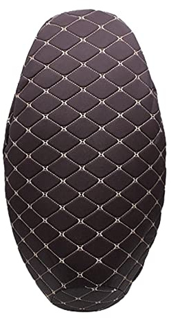 Fundas universales para asiento de moto, funda para cojín de asiento de motocicleta para exteriores, rojo L
