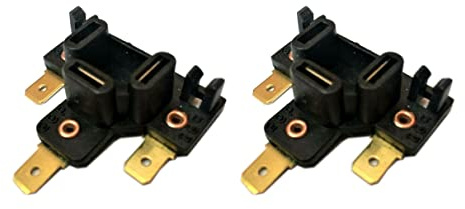 MelTruck® 2x H4 Glühbirnenstecker Lampenfassung Lampensockel Stecker für Scheinwerfer