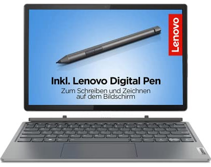 Lenovo IdeaPad Duet 5 Hybride (2-en-1) 31,5 cm (12.4) Écran tactile 2.5K Intel Core™ i5 i5-1335U 8 Go LPDDR4x-SDRAM
