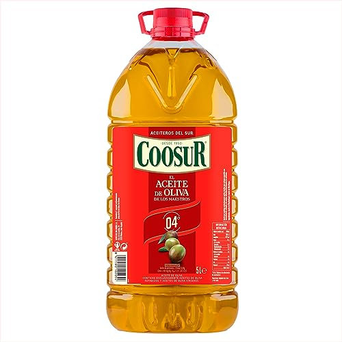COOSUR - Aceite de Oliva Suave 0,4º - Garrafa 5 Litros