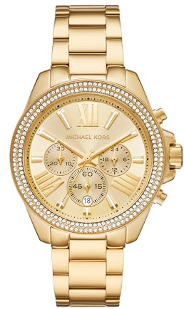 Michael Kors Wren Chronograph Gold-Tone Stainless Steel Women's Watch (Model: MK7428)