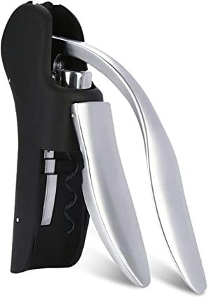 Tire Bouchon Professionnel Alliage d'alliage de zinc Puissance ouvre-bouteille bouteille bouteille ouvre-bouteille encastrable couteau de feuillet de lapin de lapin haut de gamme Tire Bouchon Electriq