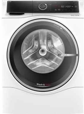 Bosch WNC254A0FR, Série 8, Lave-linge séchant, Pose-libre, 10,5 kg, 1400 trs/min, Blanc
