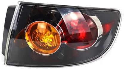 DZSJFGAIS Luz Trasera Derecha Para Mazda 3 para BK 2004-2010 51-160 partes cuerpo luz trasera exterior lámpara freno trasero señal giro montaje automático Después Luces Traseras(Derecha)