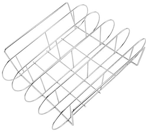 KONTONTY Grilles À Côtes En Métal Pour Barbecue Outil De Remplacement Pour Brûleur De Barbecue Étagère De Cuisson Pour Barbecue Facile À Utiliser