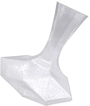 ABOOFAN Simple Wine Accessory Geometric Decanter Fast Aerating for Wine Present