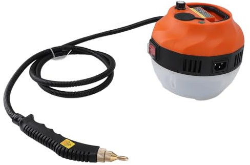 TOPINCN Pulitore a Vapore, Potente Potenza del Vapore 2500 W Pulitore a Vapore Ad Alta Pressione, Pulitore a Vapore per la Casa per la Pulizia di Auto, Bagno, Doccia, (Spina Europea 220 V)
