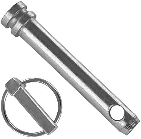 1x Oberlenkerbolzen | Kat 1 | 102 mm Nutzlänge & 1x Klappsplint | 11x42 mm