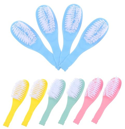 YARNOW 10stücke Babybürste Für Junge Mädchen Haushaltsbürste Komfortabel Neugeborenenbürste Praktisch Babyhaarbürste Sanft Babyzubehör Einfach Zu Bedienen