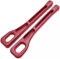SDFSDEPIE 2 Piezas Relleno Huecos Asiento Coche para Mercedes Benz M-Class ML 350 W164 ML 420 W164 ML 550 ML 280, Llenador Espacio Entre Asientos Tiras Prueba Fugas Accesorios Coche,Red