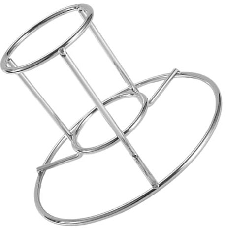 COLLBATH Support Rôtissoire Poulet Inoxydable Support Vertical Multifonction pour Cuisson Barbecue Extérieur Adapté Poulet Dinde Moyenne et Gibier Accessoires pour Four et Fumoir