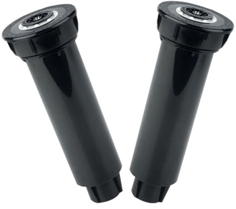 Housoutil 2piezas Rociador Subterráneo Automático Emergente Aspersor Retráctil De Riego Para Jardín Aspersor De Agua Para Césped Para Riego De Jardín y Mantenimiento De Césped