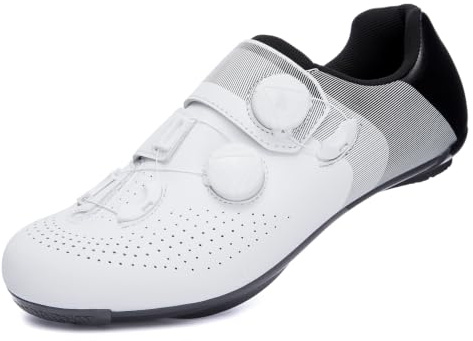 FOTGROY Mens Road Bike Cycling Shoes Women Compatible with KEO Pedal Compatible Installation SPD-SL/Peloton Cleats