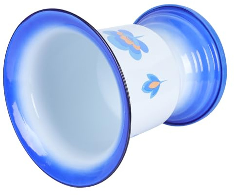 Ciieeo Recipiente para Orina Cómodo y Portátil Práctico y Fácil de Limpiar Urinario de Esmalte Retro para Niños y Ancianos para Uso en Cama o Hogar