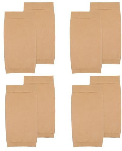 4 pares de cubiertas para tatuajes de antebrazo, cubiertas para tatuajes, mangas de tatuaje, mangas protectoras para tatuajes, color piel, antebrazo para hombres y mujeres, protección contra el