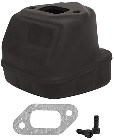 Silenciador Escape Silenciador Soporte Junta de perno Apto para 357XP 359355 Motosierra EPA/Jonsered 2159 CS 2156 CS2159
