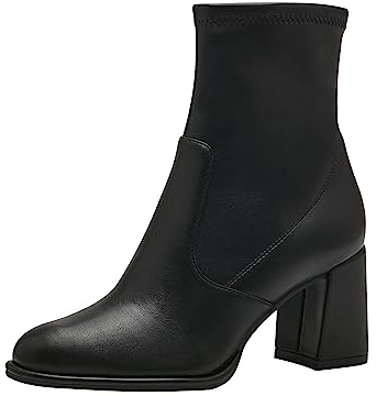 Tamaris Damen Stiefel Vegan schwarz 39
