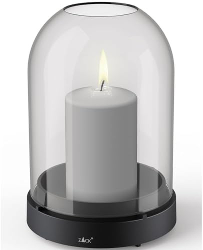 ZACK Windlicht TREVO 30112, groß, grau