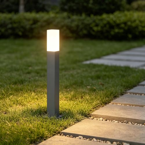 Mai & Mai Wegeleuchten Außen Strom 40cm Pollerleuchte IP65 3000K