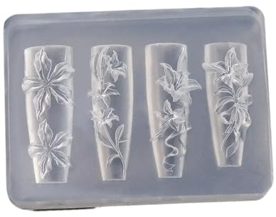 Multifunktionell rosett design silikon bärbart tillbehör för 3D naglar konst smycken och tullprojekt tillbehör