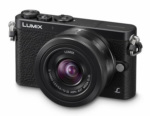 Panasonic Lumix DMC-GM1 Compact System Digital Camera 16.0 Megapixel with 12-32mm Lens 3.0-inch LCD Black (Renewed)