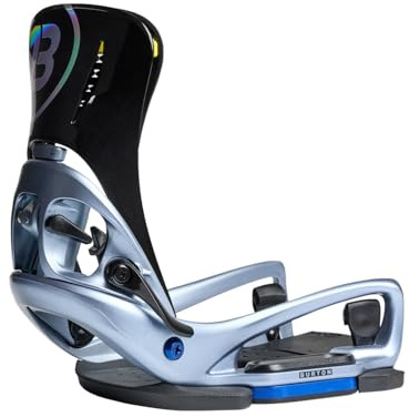 Burton Est Snowboard-Bindungen Step on Escapade Est Silver Damen – Damen – Größe L – Grau