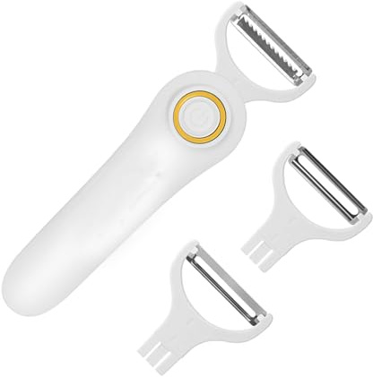YIXANNX Peladora eléctrica: versátil y duradera para todas las necesidades de pelado, peladoras de verduras y hortalizas que ahorran tiempo y son seguras