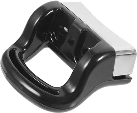 Zerodeko - Tirador de repuesto para olla a presión (mango lateral, corto, resistente al calor, fijación de acero inoxidable, accesorio de repuesto, 1 pieza para sartenes y sartenes