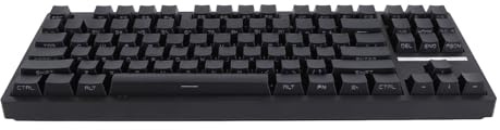 Hamwesh Mechanical Keyboard, 87 Key 2.4G Wireless Type C Wired with RGB Backlight, Full Keys Hot Swappable, Red Switch, for PC Computer