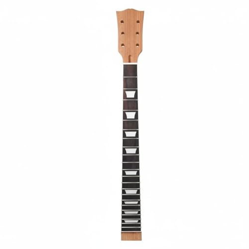 YWMJZEU Lp Gitarrenhals aus Mahagoni unlackiert Rosewood Griffbrett Gitarrenhals Zweiwege-Halsstab 22-Bund-Hals für Gitarristen, Reparatur, Werkstatt