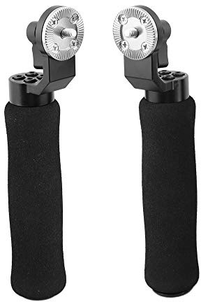 CAMVATE Sponge Handgrip with M6 Rosette for Camera Handle Grip(A Pair)