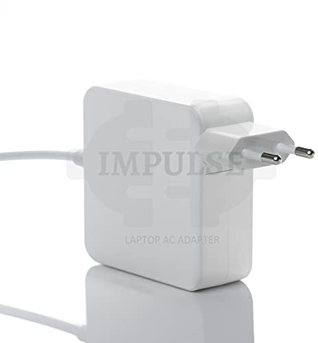 IMPULSE Ladekabel 60W T Form für Mac Pro Retina 13 T-Tip Netzteil Magnetisches Universal Ladegerät Kompatibel Mit Mac Pro Retina 13 - ab Ende 2012 A1435/A1465/A1502/MD212/MD213/MD662