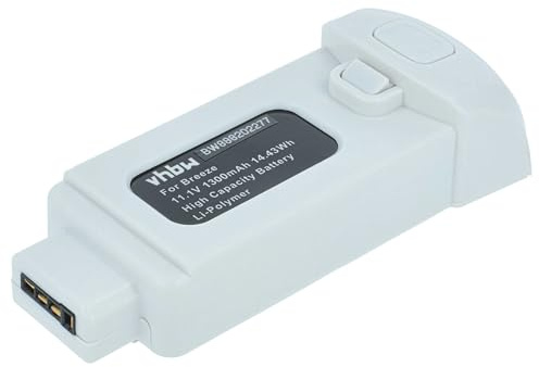 vhbw Akku Ersatz für Yuneec FCA105001 | für Drohne Multicopter Quadrocopter (1300 mAh, 11,1 V, Li-Polymer)