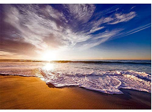 Puzzle 5000 Teile, Blick auf das Meer Impossible Puzzle, Geschicklichkeitsspiel für die ganze Familie, farbenfrohes Legespiel, Erwachsenenpuzzle ab 14 Jahren-61.61x41.53 Zoll (156.5 x 105.5cm)