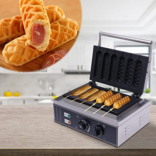 Waffeleisen Antihaftbeschichtete Grillplatten1500W 50~300℃Waffeleisen für Frische Belgische Waffeln Antihaft Elektro Mini Dutch Pancakes Maker Maschineneisen Sandwichmaker