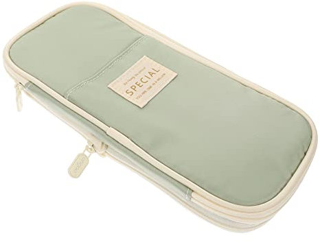 FRCOLOR Federmäppchen Für Damen Stiftetasche Mit Großer Kapazität Schreibwaren-Organizer Federtasche Für Stifte Und Zubehör Praktisches Aufbewahrungsmäppchen