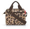 reisenthel Allrounder Cross Leo Macchiato – Kleine Crossbody Bag mit abnehmbarem und verstellbarem Schultergurt – Aus wasserabweisendem Material