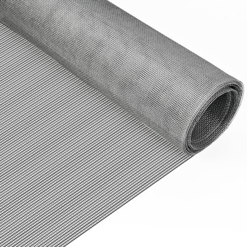 Cieex 270 x 150 cm Fliegengitter Meterware, Fiberglas-Fliegengitter Gewebe, Insektenschutz Gaze Fenster Mesh, Fliegengitter Fenster Schutz gegen Mücken, UV-beständig für Balkontür Wohnzimmer Terrassen