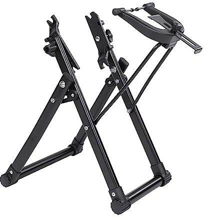 Drfeify Fahrrad-Rad-Zentrierständer, Langlebiges, Faltbares Fahrrad, Professionelles Radwartungswerkzeug, Fahrradzubehör